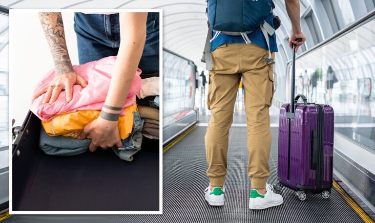 Suitcase packing tips: ‘Stop rolling’ – How ‘folding’ method could help you ‘carry more’ | Travel News | Travel
