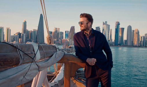 Qatar Tourism Launches Stopover Campaign Featuring David Beckham
