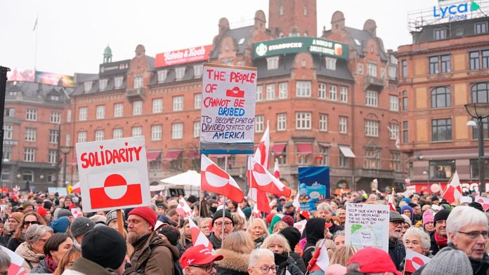 Video. Copenhagen protesters rally for Greenland amid Trump’s push for US control