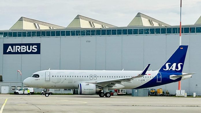 Scandinavian Airlines bets on recovery with record €8.75 billion Airbus jet order