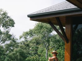 Private plunge pool overlooking the Whitsundays at a remote luxury lodge in Australia